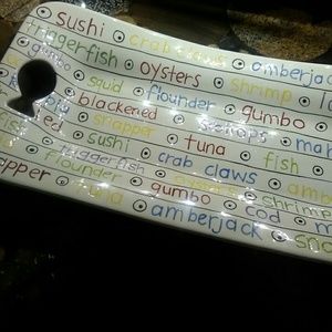 M. Bagwell Large Ceramic Fish Platter